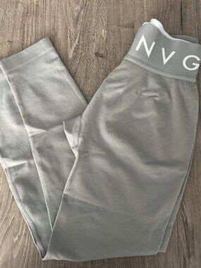 NVGTN Light Grey Sport Seamless Leggings